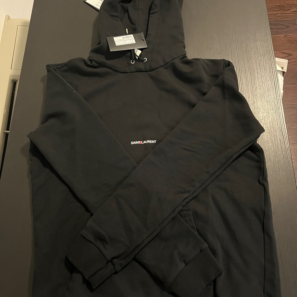 Brand new Yves Saint Lauren Hoodie. Black, size: L